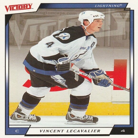 Vincent LeCavalier Tampa Bay Lightning NHL Hockey Card Collection - 3 Card Set - Picture 3 of 4